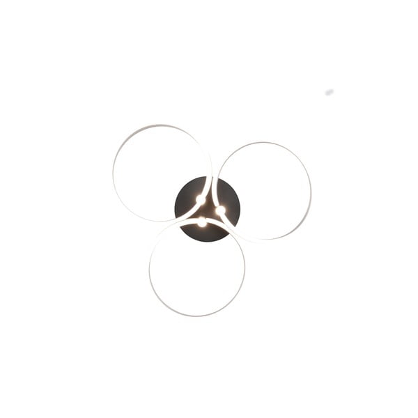 Must-hõbedane dimmerdatav LED laevalgusti Caruso - Trio-image-4