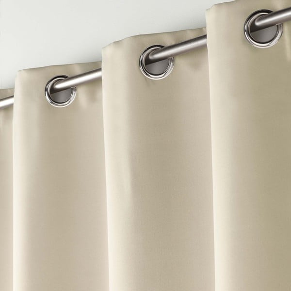 Beež pimendav kardin 135x180 cm Occult - douceur d'intérieur-image-2