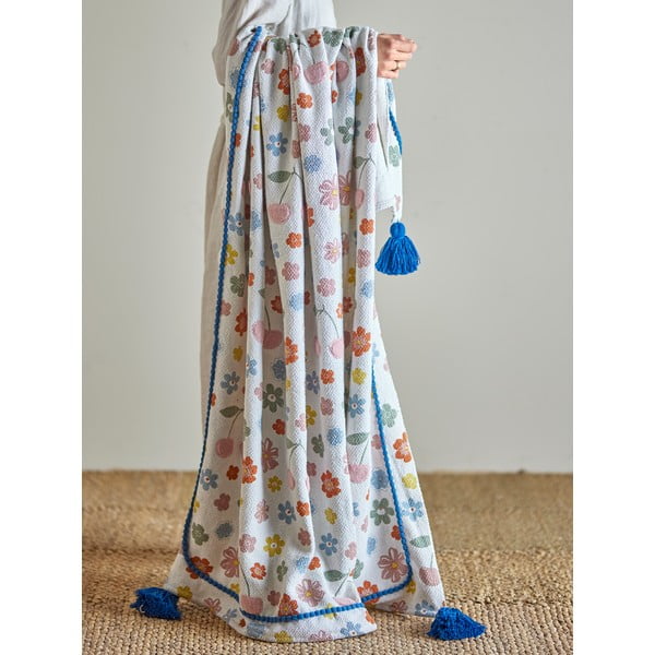 Taaskasutatud puuvillast laste tekk 130x160 cm Cherry - Bloomingville Mini-image-3