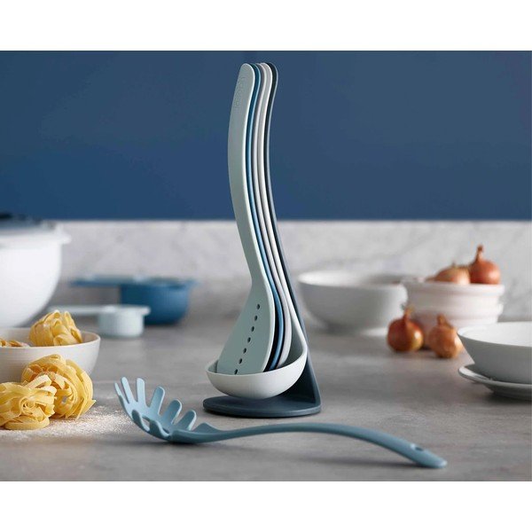5 sinise köögitööriista komplekt koos alusega Nest Utensils Plus Nest Sky - Joseph Joseph-image-1