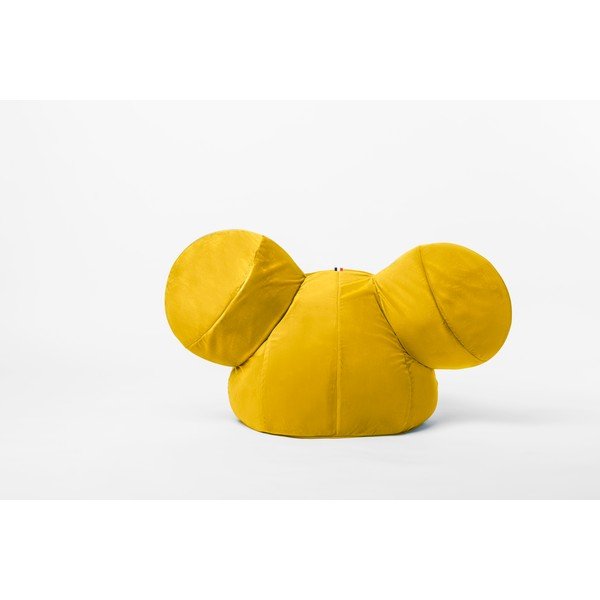 Kollane sametist beebiistme kott Ears - The Brooklyn Kids-image-3