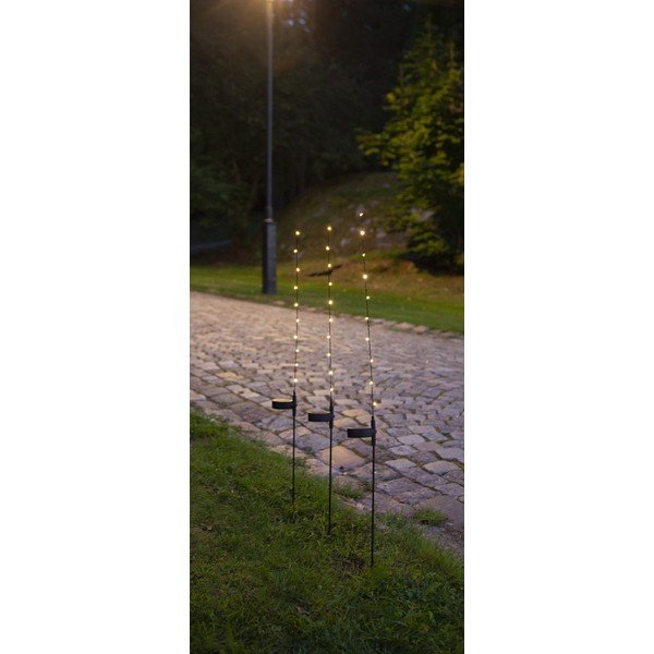 Komplekt 3 päikesepaneeliga LED-valgusdekoratsiooni, kõrgus 80 cm Flexy - Star Trading-image-4