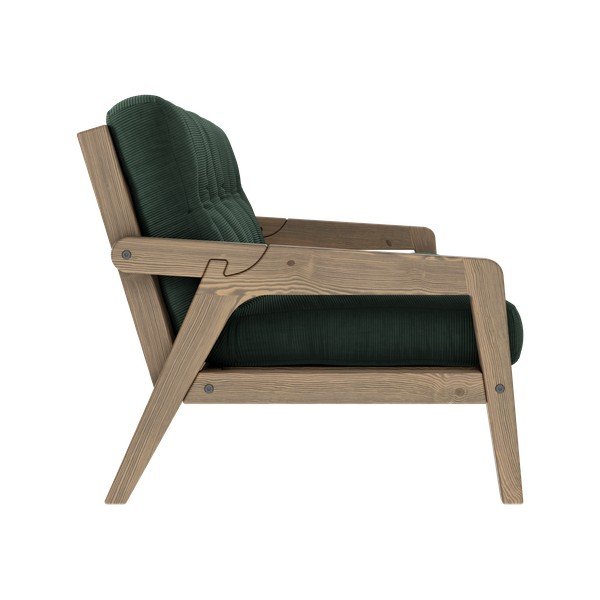 Roheline koordi diivanvoodi 204 cm Grab - Karup Design-image-4