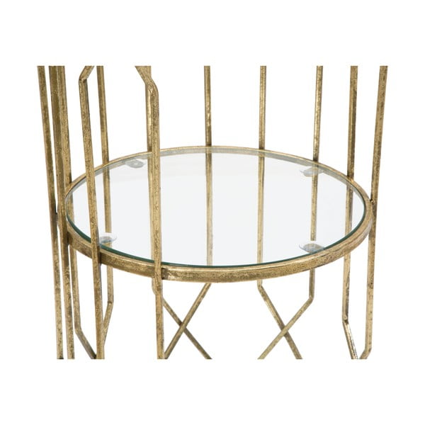 Ümmargune klaaspinnaga küljelaud ø 35 cm Tunisi – Mauro Ferretti-image-2