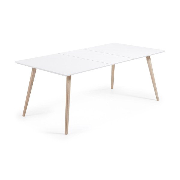 Kokkupandav söögilaud , 160 x 100 cm Quatre - Kave Home-image-3