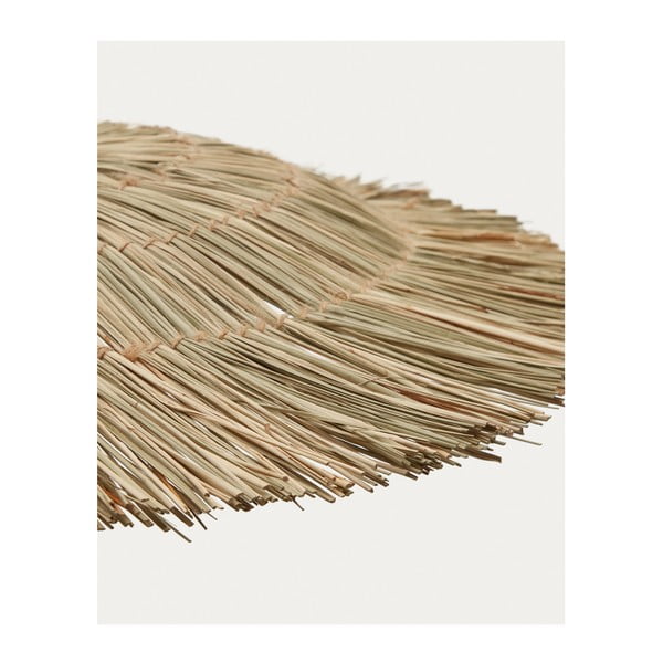 Rippvalgusti mererohust lambivarjuga ø 62 cm Gualta - Kave Home-image-3