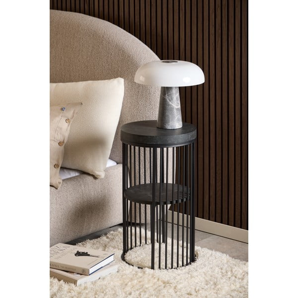 Must marmori imitatsiooniga öökapp Strington - Actona-image-1