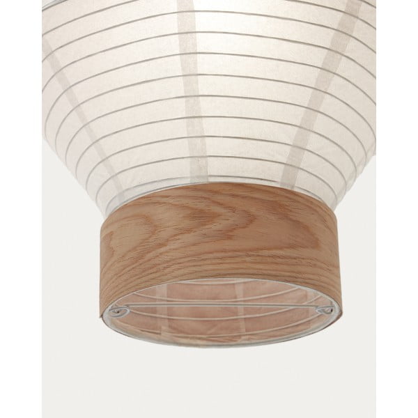 Valge lambivari ø 30 cm Hila - Kave Home-image-4