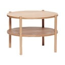 Ümmargune kohvilaud tammepuust ø 60 cm Acorn - Hübsch