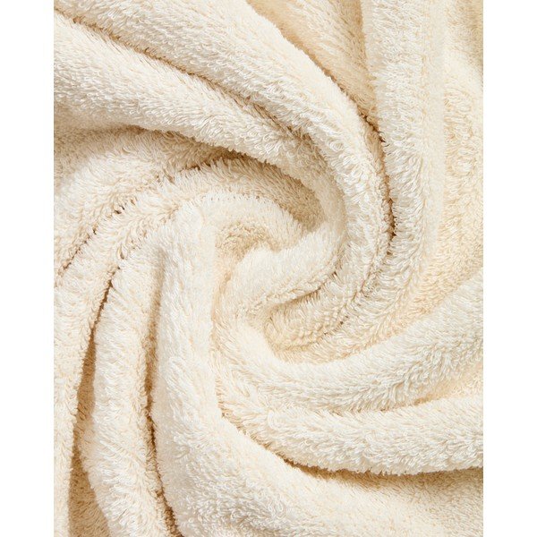 Valge/roheline frotee-puuvillane rätik 50x90 cm Sedora - Kave Home-image-4