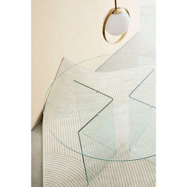 Klaasist ümmargune söögilaud ø 130 cm Iride - Bizzotto-image-4