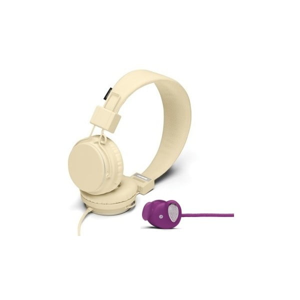Sluchátka Plattan Cream + sluchátka Medis Grape ZDARMA