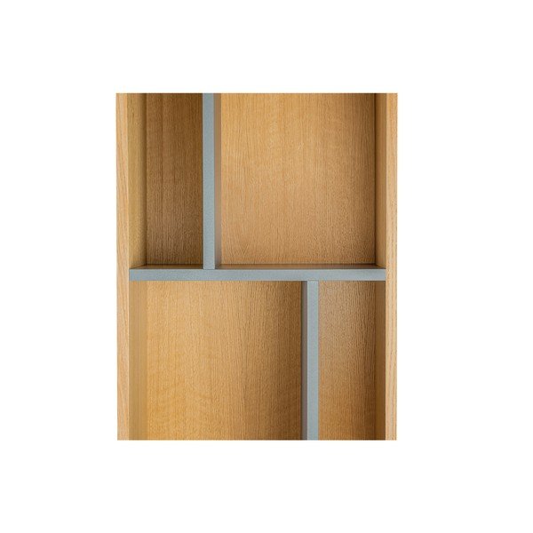 Hall raamaturiiul tammepuust 45x185 cm AbbeyWood - Woodman-image-2