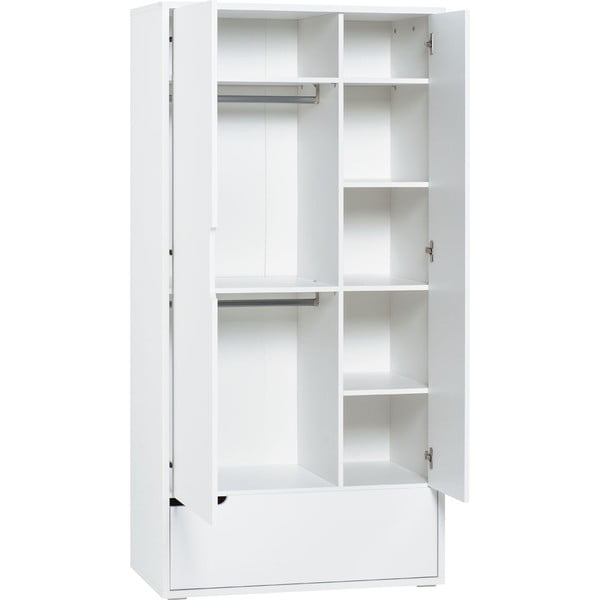 Kaheukseline riidekapp Milk - Vox-image-4