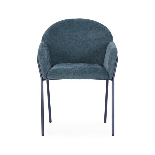 Sinised polsterdatud söögitoolid komplektis 2 tk Aslin - MOME-image-3