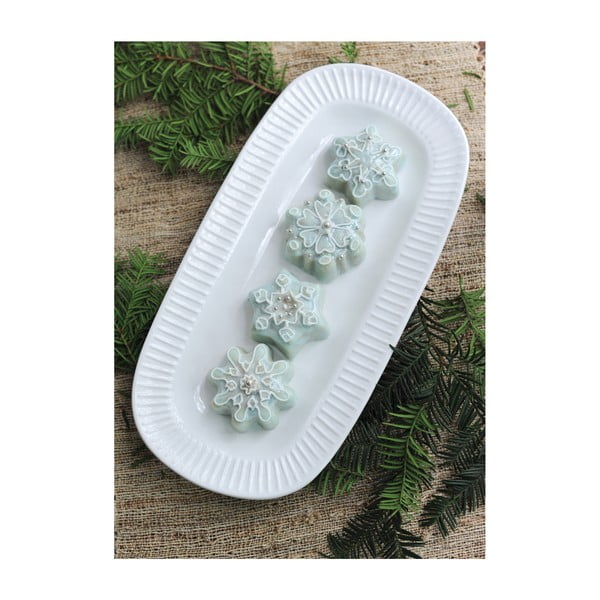 Vorm 6 mini kooki jaoks, hõbedane , 700 ml Snowflakes - Nordic Ware-image-3