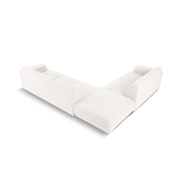 Valge bukleekangast nurgadiivan (vasak nurk) Molino - Micadoni Home-image-3