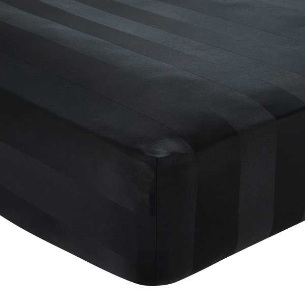 Must satiinist lina 150x200 cm So Soft Satin Stripe - Catherine Lansfield