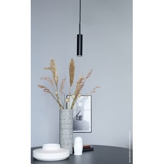 Must dimmerdatav LED rippvalgusti ø 10 cm Stina - Fischer & Honsel