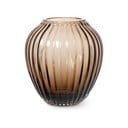 Pruunist klaasist vaas, kõrgus 14 cm Hammershøi - Kähler Design