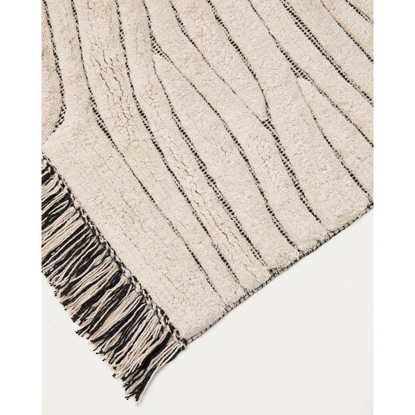 Beež vannitoamatt 50x70 cm Crilda - Kave Home-image-4