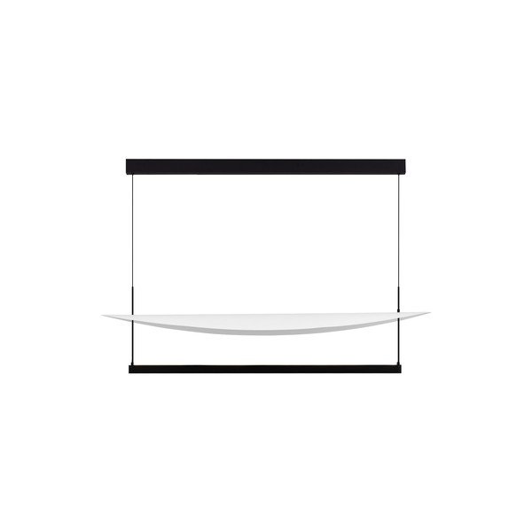 Valge/mattmust alumiiniumist hämardatav LED-rippvalgusti Diona - Nova Luce
