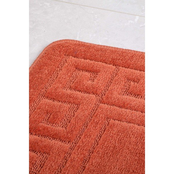 Oranžid WC-vaibad 2 tk komplektis Ethnic - Foutastic-image-2