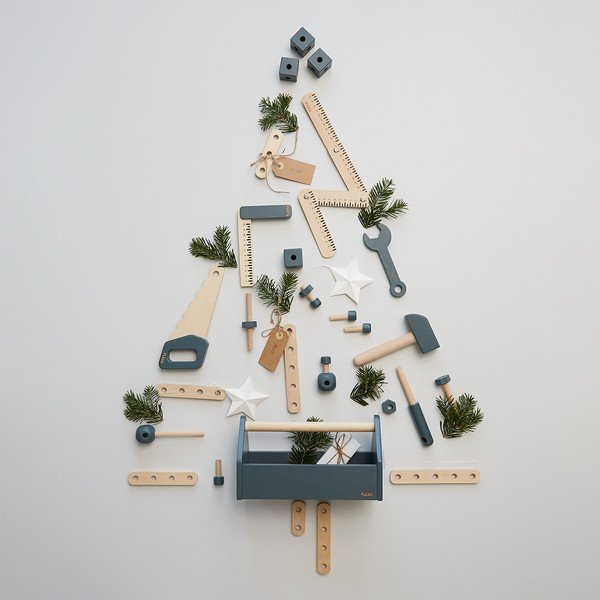 Laste puidust tööriistakasti komplekt Play - Flexa-image-1