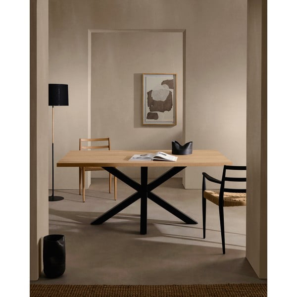 Tammepuidust söögilaud , 200 x 100 cm Arya - Kave Home-image-2