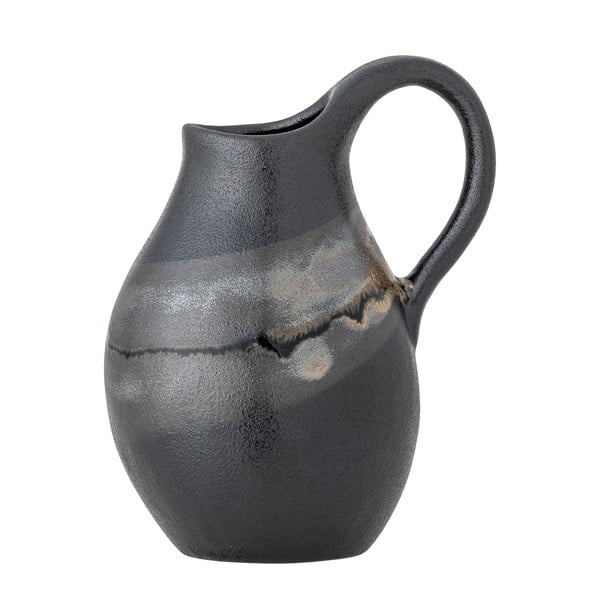 Tumehall kivikeraamikast vaas (kõrgus 15 cm) Alvena - Bloomingville