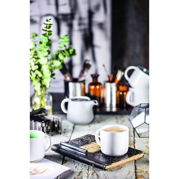 Valge portselanist kruus roosa sisemusega Maxwell & Williams Tint, 440 ml - Maxwell & Williams-image-1