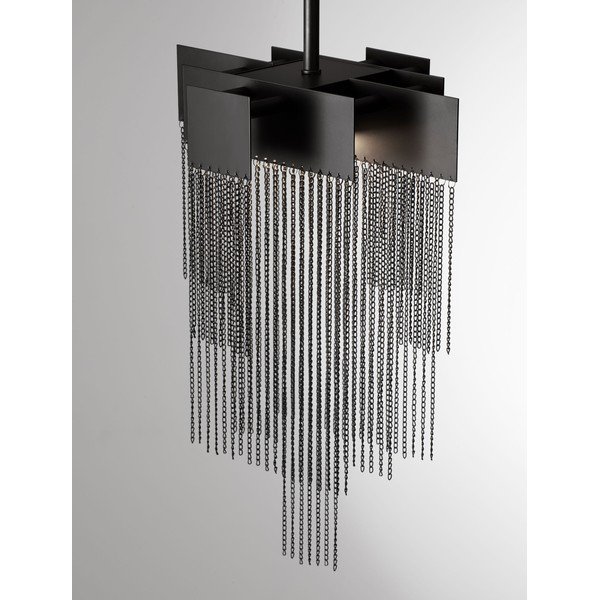 Mattmust terasest hämardatav LED-rippvalgusti Revια - Nova Luce-image-3