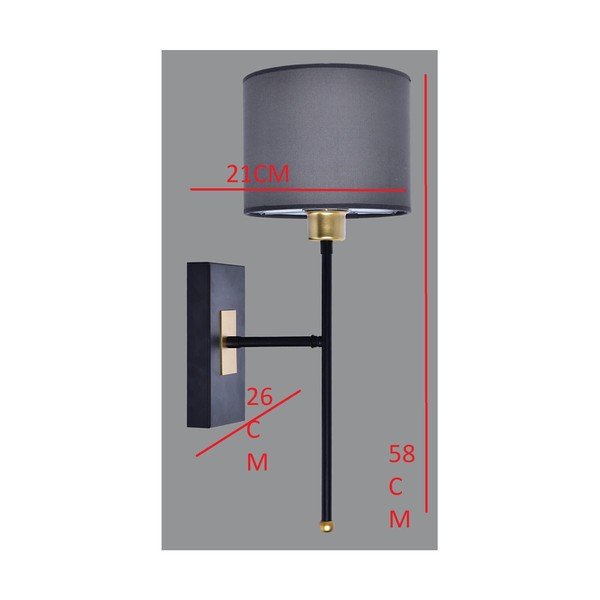 Must/hall seinalamp Sconce T - Magenta Home-image-2