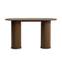 Pruun konsoollaud 40x130 cm Nola - Unique Furniture