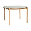 Ümmargune söögilaud ø 115 cm Oblique - Hübsch