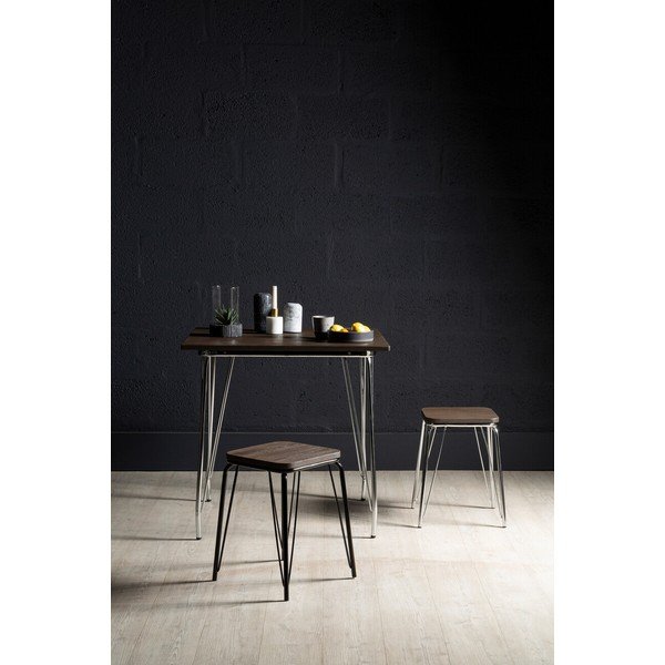 Jalakapuust söögilaud ø 80 cm District - Premier Housewares-image-3