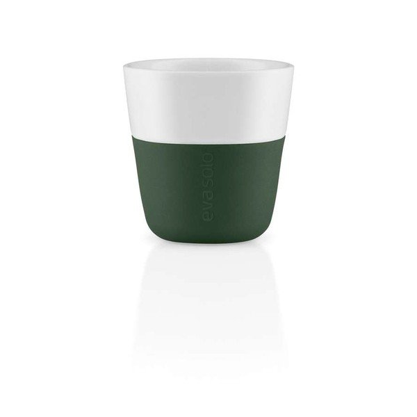 Rohelised-valged portselanist espressotassid 2tk komplektis 80ml - Eva Solo-image-2