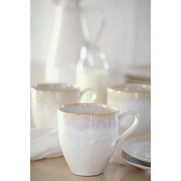 Valge kivikeraamikast kruus 410 ml Taormina - Casafina-image-1