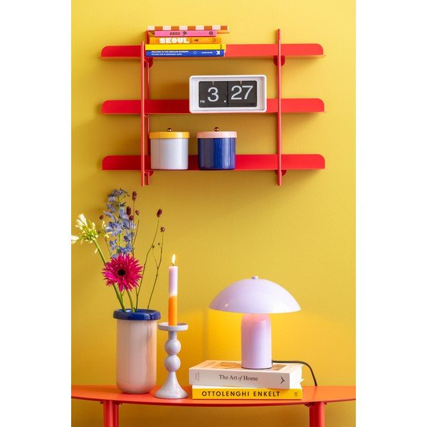 Punane astmeline metallriiul 60 cm Cool Retro - PT LIVING-image-1