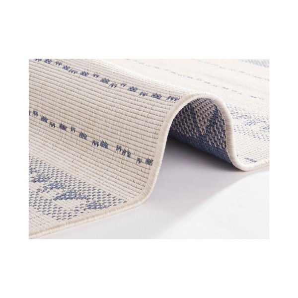 Sinine ja kreemikas õuevaip , 160 x 230 cm Bahamas - NORTHRUGS-image-3