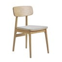 Beeži kattega söögitool Livo - Unique Furniture