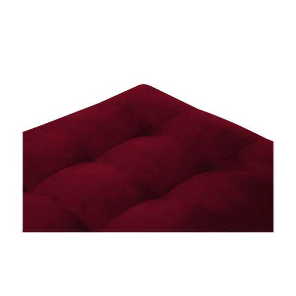 Punane sametist jalatool Santo - Milo Casa-image-4