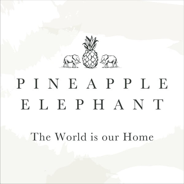 Pruunid kardinad 2tk komplektis 117x229 cm Suri Geo - Pineapple Elephant-image-4