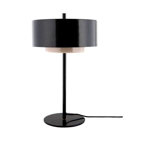 Must metallist laualamp (kõrgus 50 cm) Grato Anillo - Leitmotiv