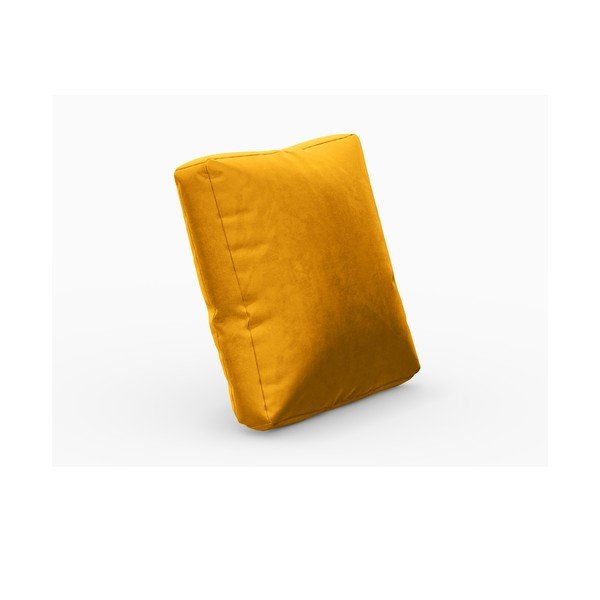Kollane sametpadi modulaarsele diivanile Rome Velvet - Cosmopolitan Design-image-1