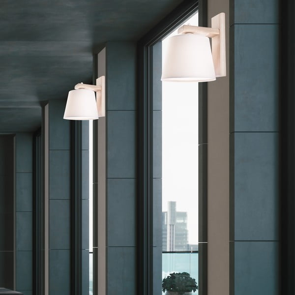 Helepruun seinalamp ø 20 cm Aida - LAMKUR-image-3