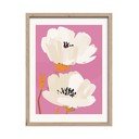 Trükitud pilt raamiga 30x40 cm Peony Bloom - Styler