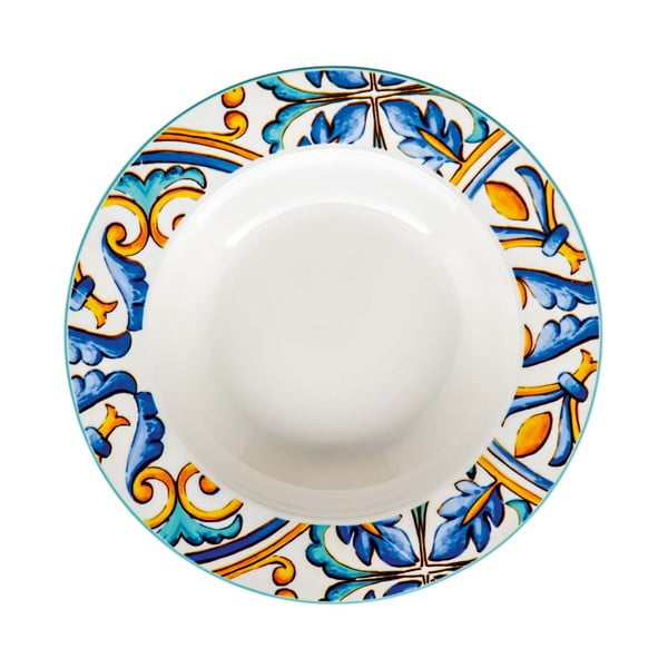 Portselantaldrikud 18tk Medicea - Brandani -image-2