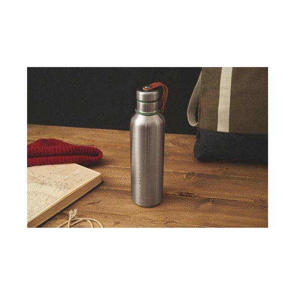 Oliivroheline 2-seina roostevabast terasest must + Blum isoleeritud vaakumpudel, 750 ml - Black + Blum-image-2