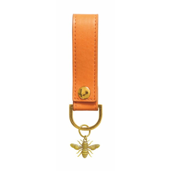Oranžová klíčenka Portico Designs